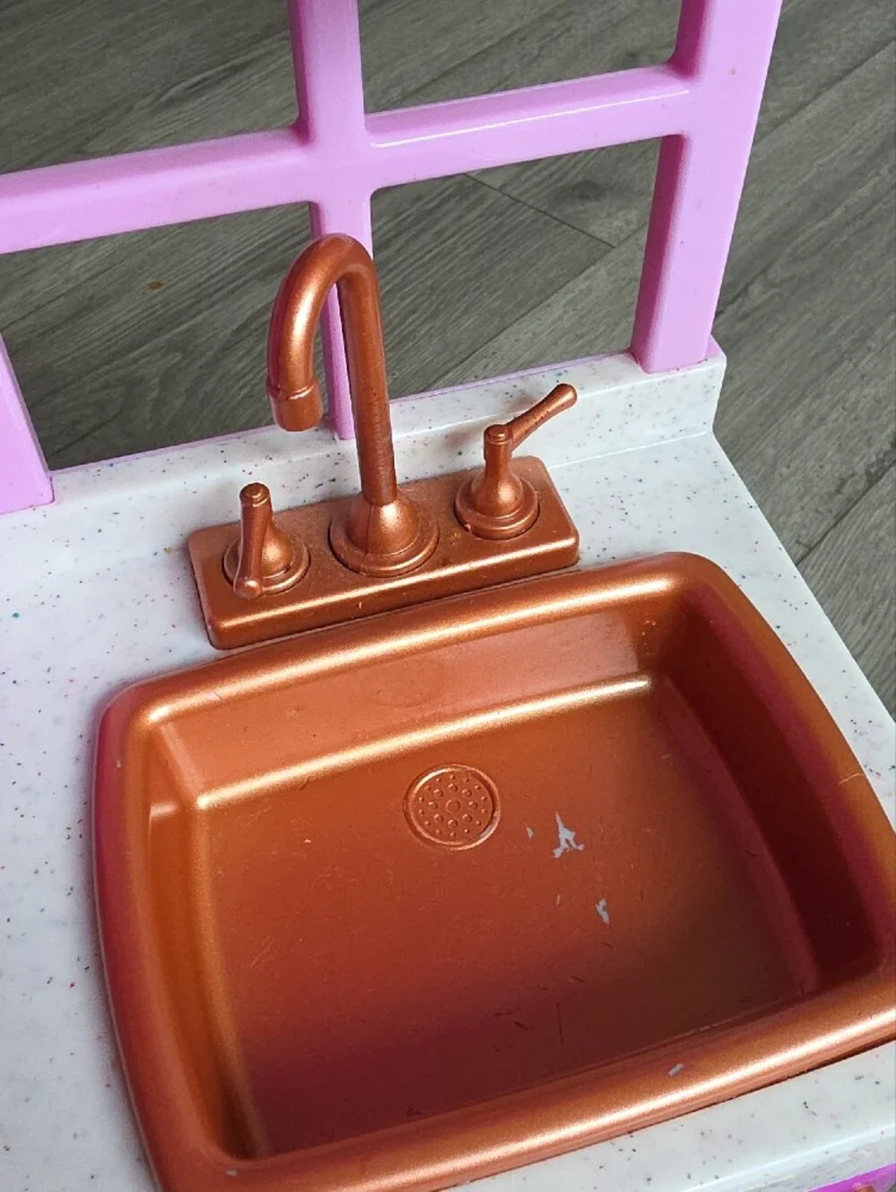 Our Generation Gourmet Kitchen (Lilac) playset designed for 18-inch dolls, Used